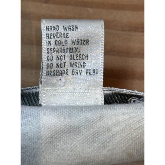 Lisa Ashley Woman's Blouse Top Blue Beaded Short Sleeve Round Neck - Picture 8 of 8